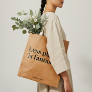 Less Plastic Is Fantastic Tote Bag